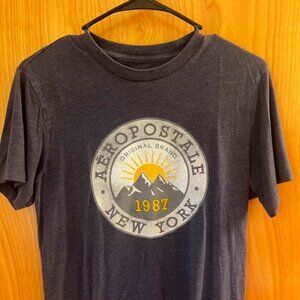 Aeropostale Gray New York 1987 Tee Mens
